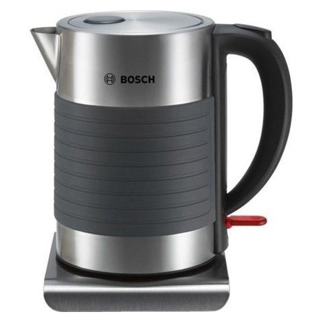 Bosch | TWK7S05 | Standard kettle | 2200 W | 1.7 L | Stainless steel/Plastic | 360° rotational base | Grey